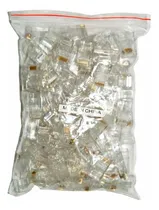Comprar Ficha Rj45 X100u Doble Contactos Cable Red Utp Crimpea Ttb