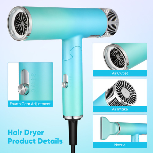 Nuevo Secador De Pelo Plegable Pro Diffuser Para Uso