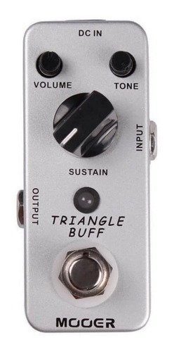 Pedal De Efecto Mooer Triangle Buff Fuzz Micro Series