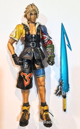 Tidus Final Fantasy X Figura Play Arts Square Enix Anime (Usado)