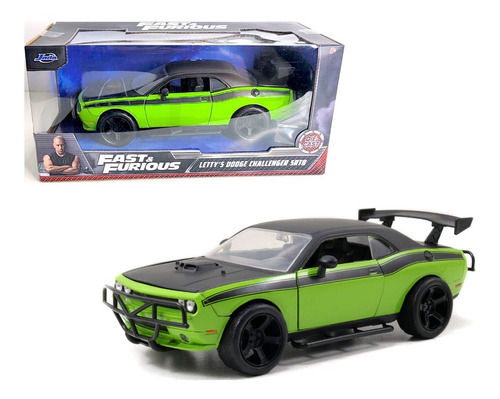 Letty's Dodge Challenger Srt8 Rapido Y Furioso 1:24 Jada