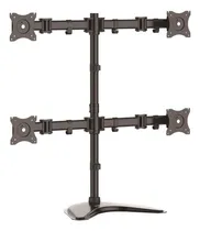 Comprar Base De Soporte Ajustable Vesa Para 4 Monitores Startech