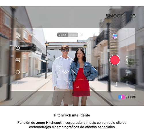 Zhiyun Smooth Q3-combo Estabilizador For Smartphones Color