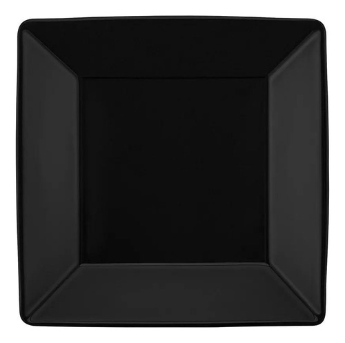 Prato Raso Oxford Prato Raso Oxford De Porcelana Quartier Black 27 Cm Preto Prato Raso Oxford De Porcelana Quartier Black 27 Cm Preto Preto Liso