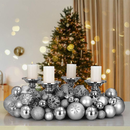 Adornos Para Árboles De Navidad, Adornos Navideños, 100 Piez