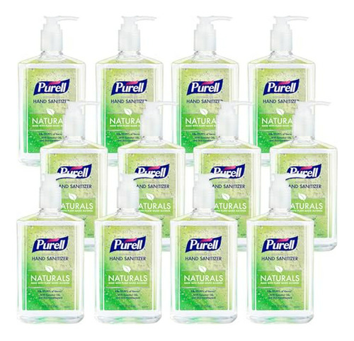 Purell Naturals Avanzada Desinfectante De La Mano Del Gel, C