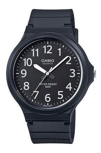 Reloj Casio Mw-240-1bv Super Liviano 50m Sumergible