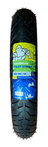 Llanta 80 90 14 Michelin Pilot Street 2 Tl