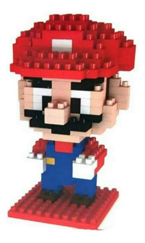 Super Mario Bross Mini Bloques Para Armar Mario Bross Luigi