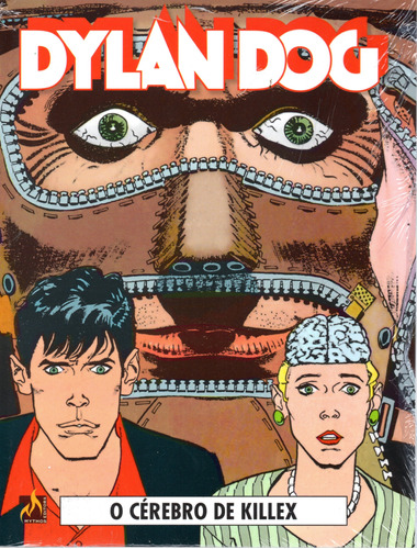 Dylan Dog 38 - 2ª Série - O Cérebro De Killex - 100 Páginas Em Português - Editora Mythos - Formato 16 X 21 - Capa Mole - 2023 - Bonellihq Cx01 Fev24