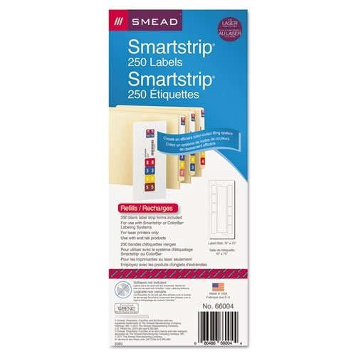 Kit De Etiquetas Smead Smartstrip Recambio - Smd66004
