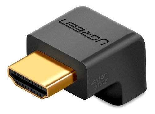 Adaptador Hdmi 4k Ugreen Down Ângulo 90º Emenda Para Baixo