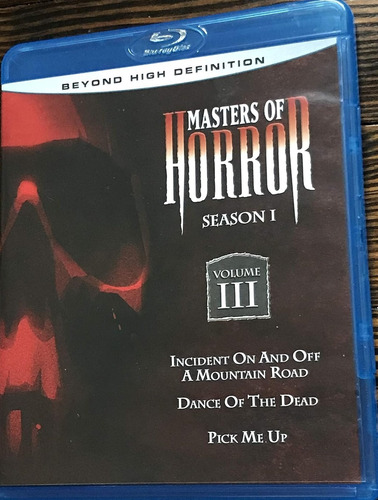 Masters Of Horror Temporada 1 Vol 3 [importada] | Blu-ray 