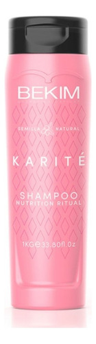 Shampoo Karite Nutrition Ritual Semilla Natural Bekim 250ml