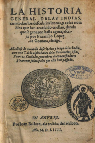 Libro: Historia General De Las Indias: (edición Completa Y R