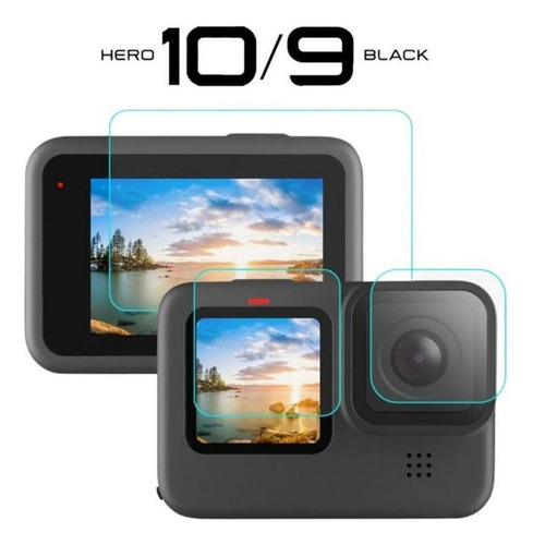 Proteção Lente Tela Gopro Hero 10 Black