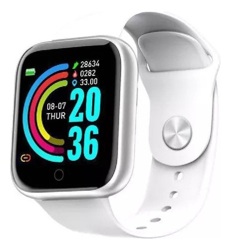 Reloj Smartband Intelingente Colores Cuadrado