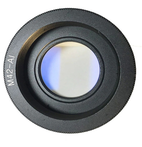 Anillo Adaptador Lentes M42 A Nikon Cristal Enfoque Infinito