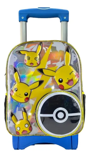 Mochila pikachu con ruedas hotsell
