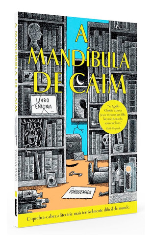 Livro De Enigma A Mandíbula De Caim Quebra-cabeça Literário