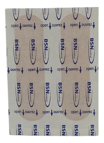 Curitas Bandas Adhesiva Leukoplast Impermeable C/20 Pzs Bsn
