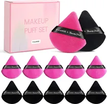 Comprar Set 18pz Puffs De Maquillaje Polvo Esponja En Triángulo