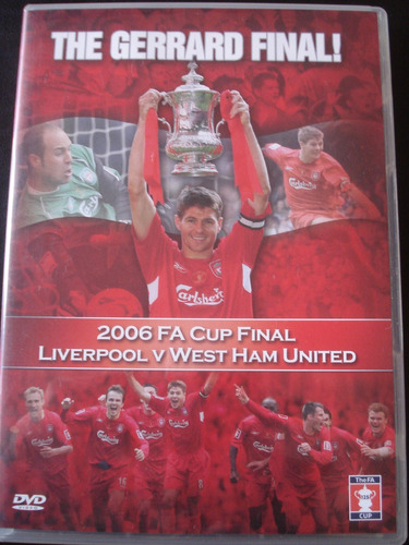 Dvd Liverpool 2006 Fa Cup Gerrard Final Inglaterra Futebol