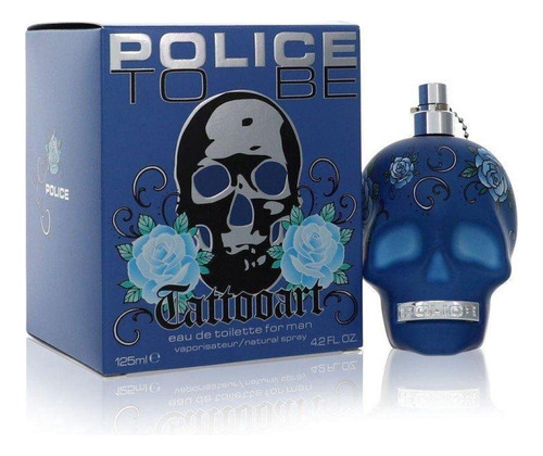 Colônia Masculina Be Tattoo Art Police Col. S 125 Ml