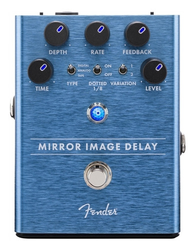 Pedal de efecto Fender Mirror Image Delay  azul