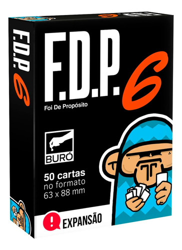 Fdp - Foi De Propósito 6 Expansão - Jogo De Cartas - Buró
