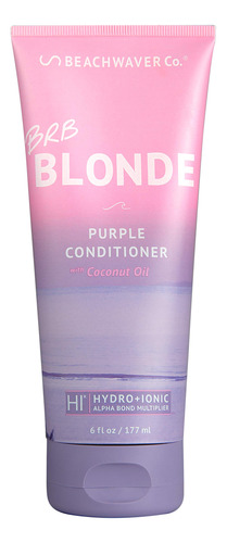 The Beachwaver Co. Acondicionador Brb Rubio Morado, 6 Fl Oz