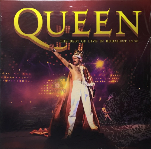 Vinilo Lp Queen - The Best Of Live In Budapest 1986 Nuevo