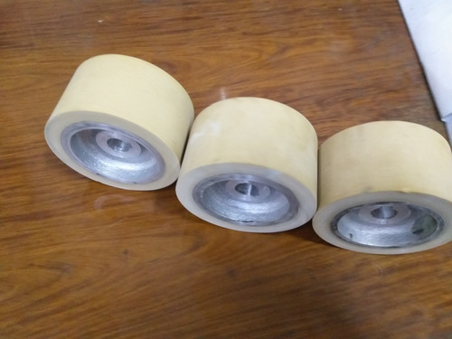 Imagem 3 de 4 de Roda Alimentador Avanço Ø90mmx50 Furo 15 16 Ou 18mm