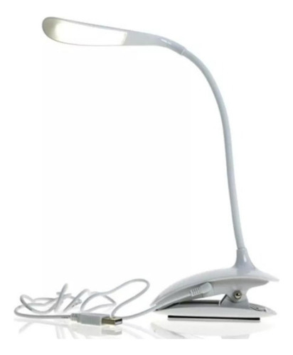 Luminária De Mesa Com Garra Led Usb Table Lamp