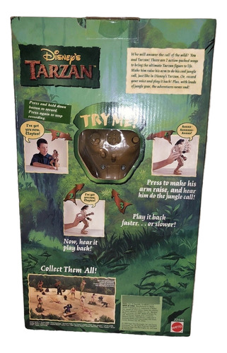 Boneco Tarzan Rad Repeatin Disney Mattel 1999. Original!!