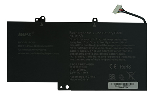 Bateria Hp X360 13-a010dx 13-a010la 13-a010nr 13-a019wm