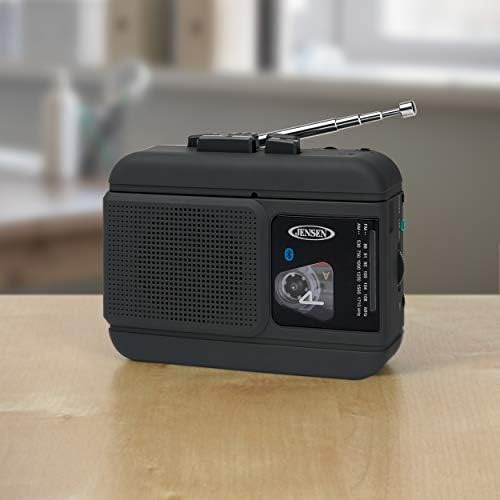 Jensen Mcr-60 Mcr-60 Casete Personal Portátil Con Radio, Blu