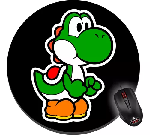 Mouse Pad Mario Yoshi  Elo7 Produtos Especiais