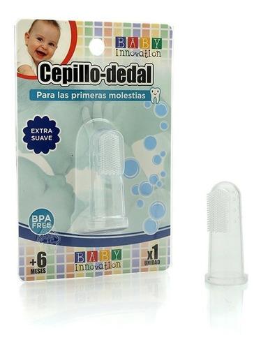 Cepillo Dedal Con Cavidad Para El Dedo Baby Innovation