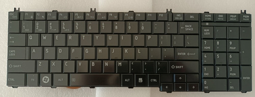 Teclado Toshiba L655 Us Preto 