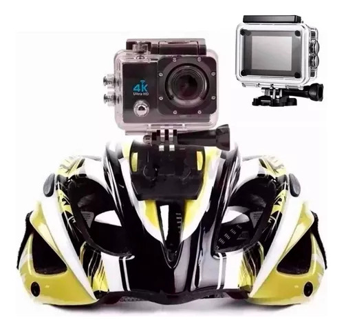 Imagem 7 de 7 de Câmera Filmadora Action Pro 4k Sports Ultra-hd Wi-fi Control