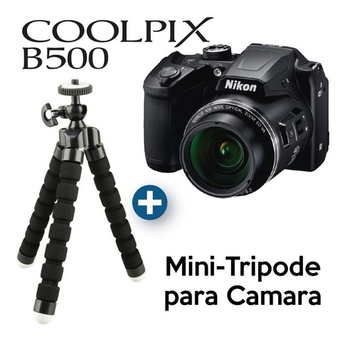 Nikon B500 + 1 Año Gtia Oficial + Tripode.