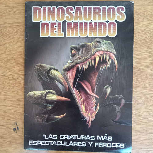 Revistas Libro Dinosaurios Del Mundo Y Peligrosos Lote X 2 