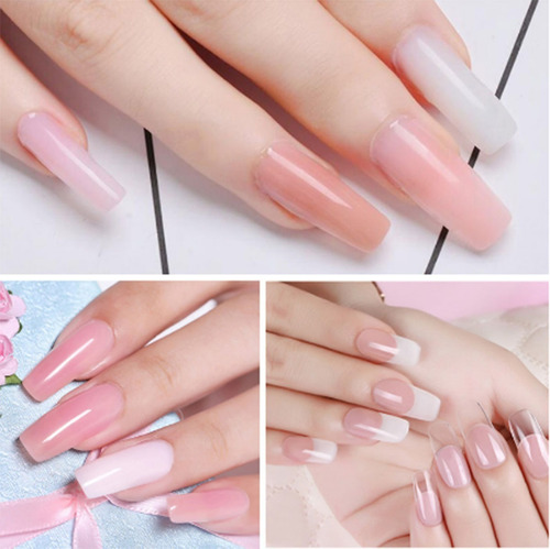 100 Medidas Moldes Aplicacion Gel Uñas Acrilicas, Extension
