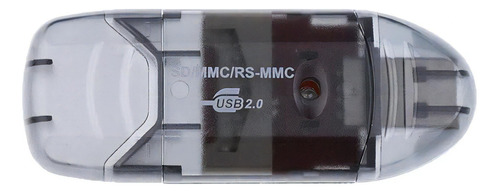 Memoria Usb Con Lector De Tarjeta Micro Sd Negro