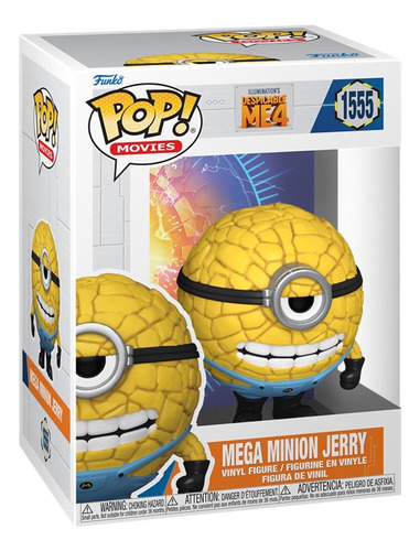 Funko Pop Despicable Me 4 Mega Minion Jerry #1555