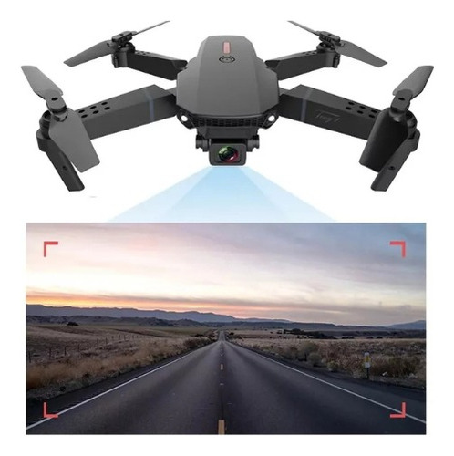 Mini drone dobrável E99 com câmera Wifi Full Hd