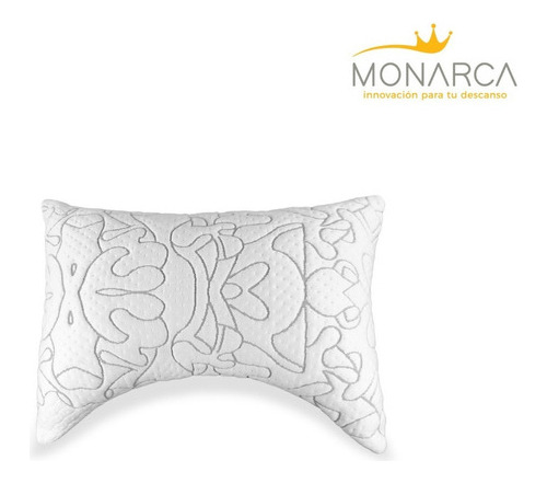 Almohada Ajustable Good Night® Sleep Foam Con Memory Pills Blanco Moon