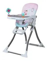 Comprar Silla De Comer Carestino Rio Rosa Doble Bandeja Plegable