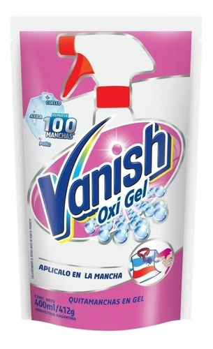 Vanish Blanco Y Color Oxi Gel  Quita 100  Mancha  400ml